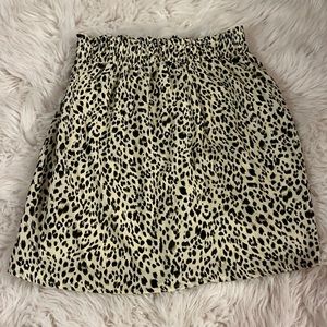 Cheeta print skirt from Francesca’s, small